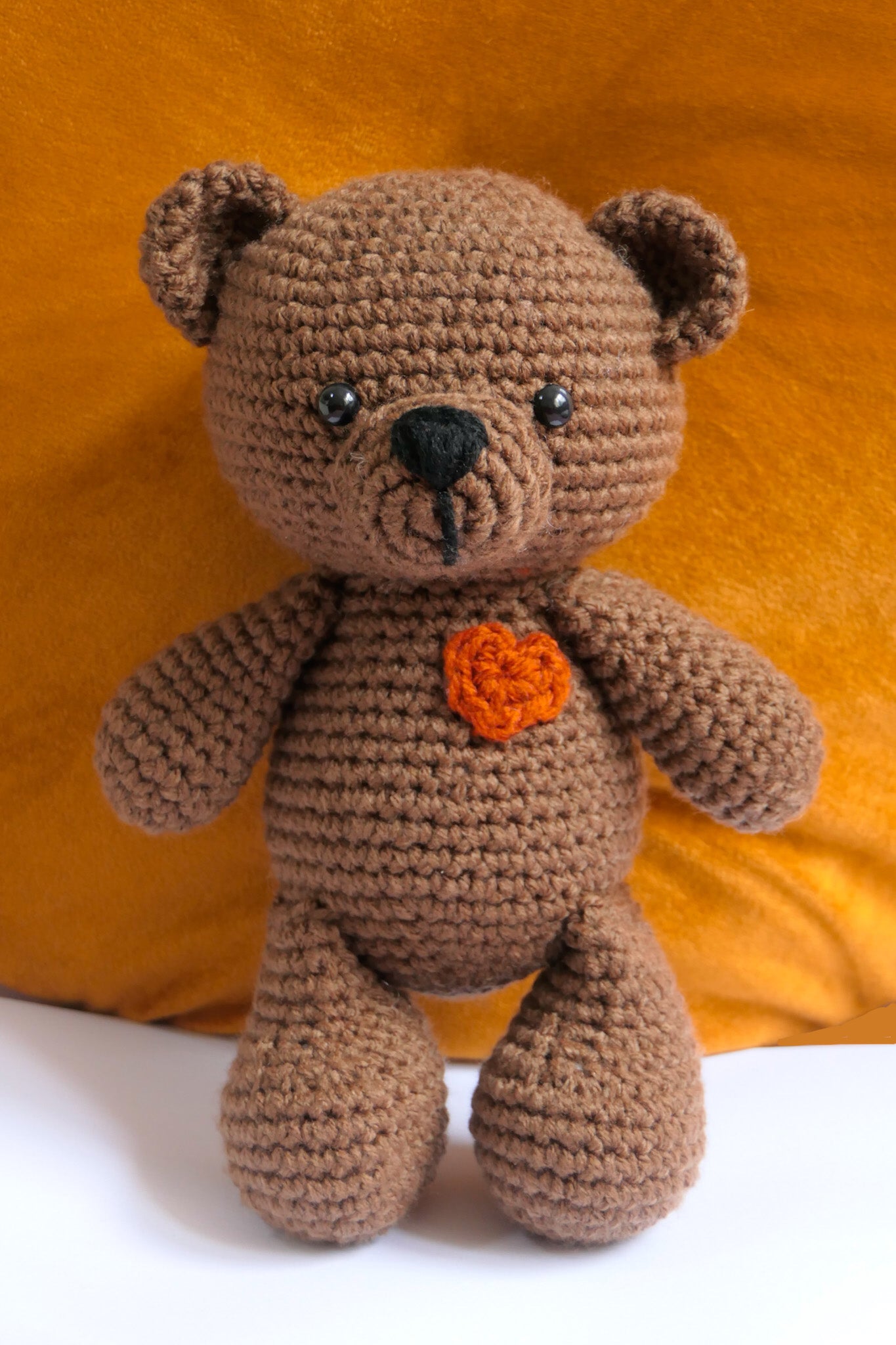 Crocheted bear