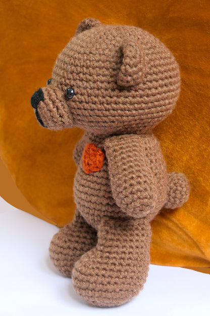 Crocheted bear