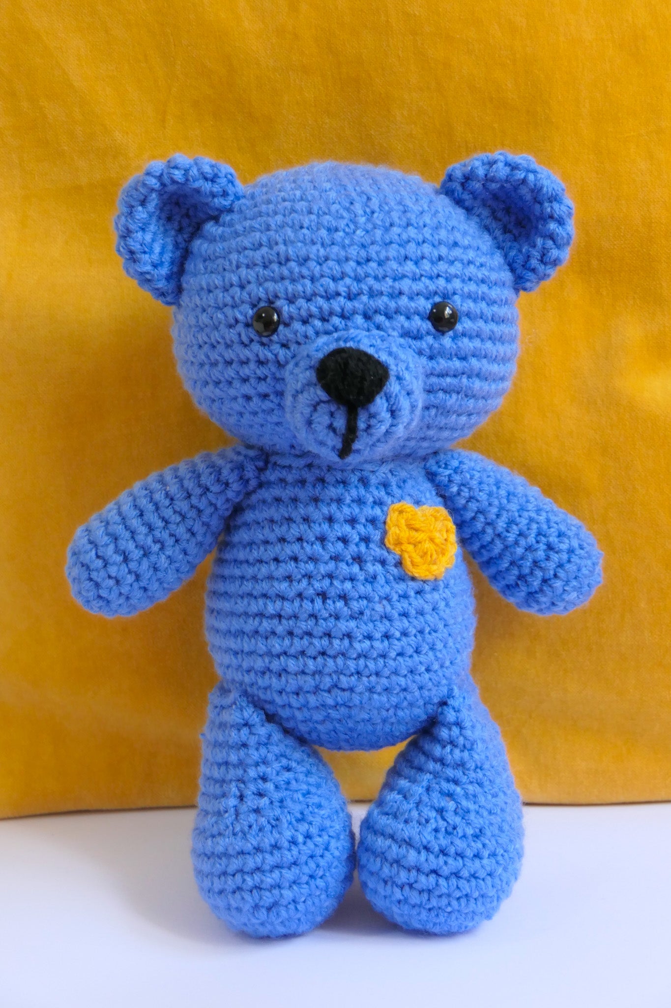 Crocheted bear