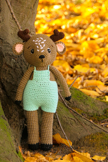 Crocheted deer