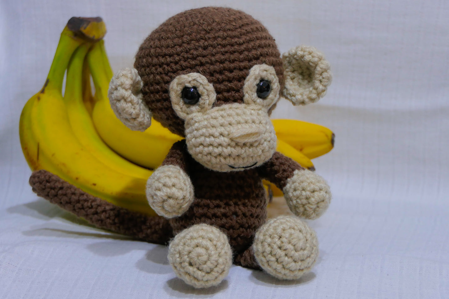 Crocheted monkey