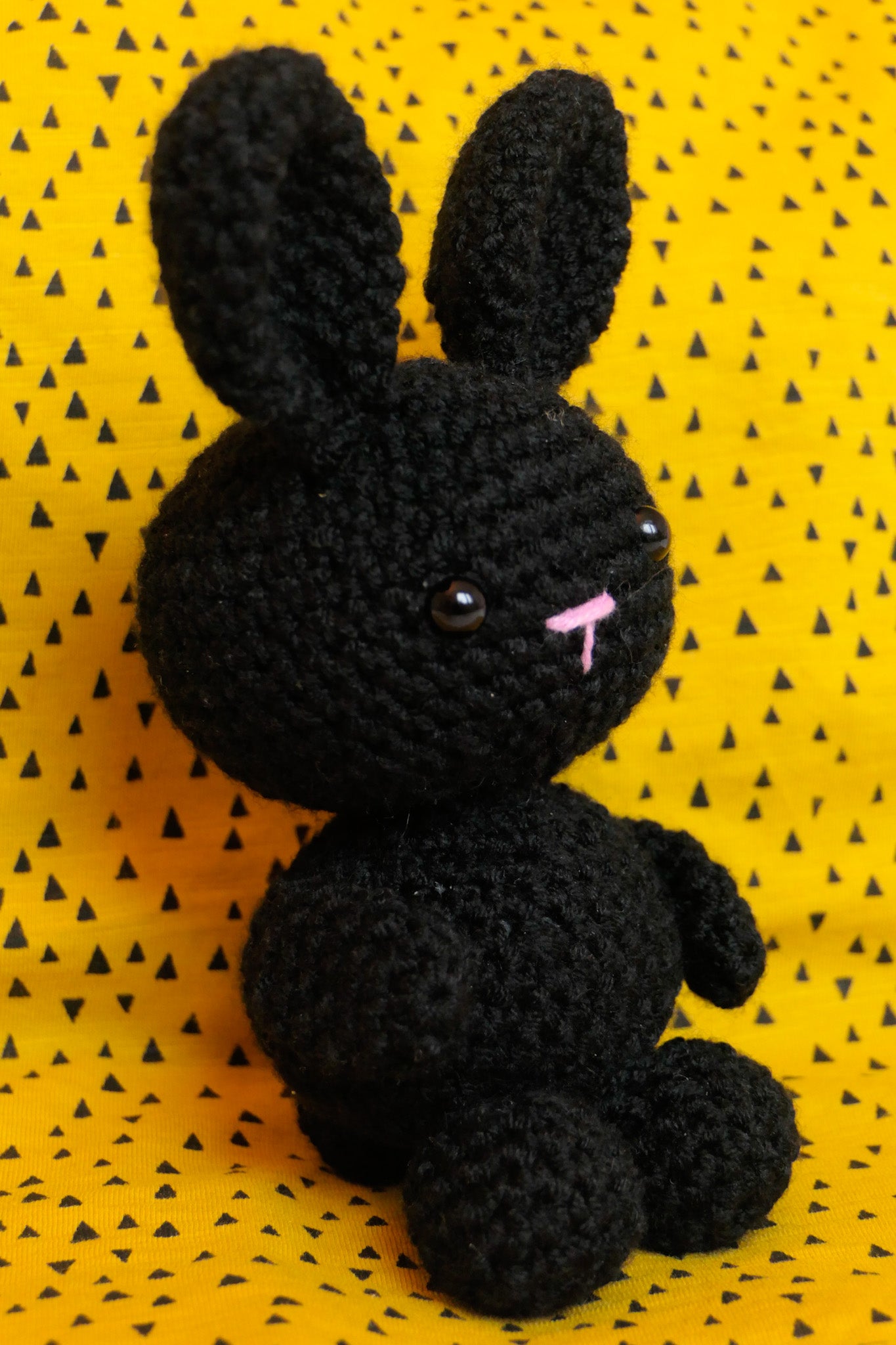 Crocheted bunny