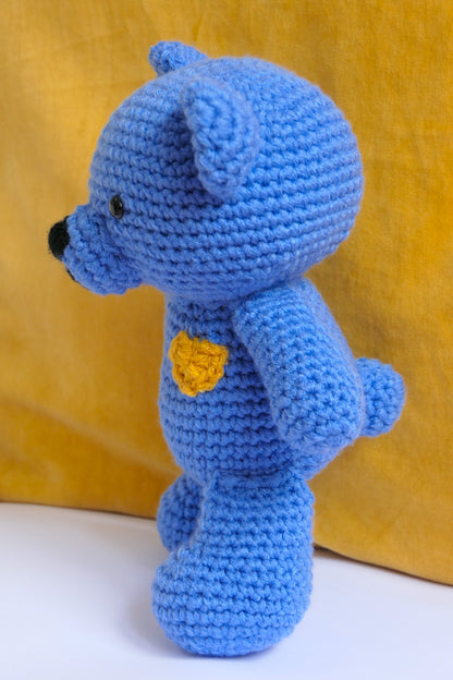 Crocheted bear