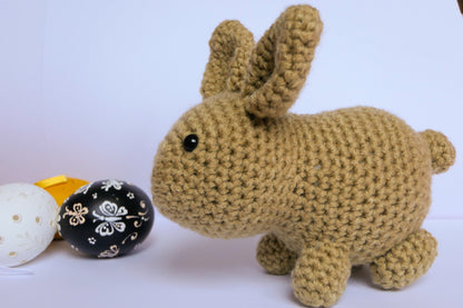 Crocheted bunny