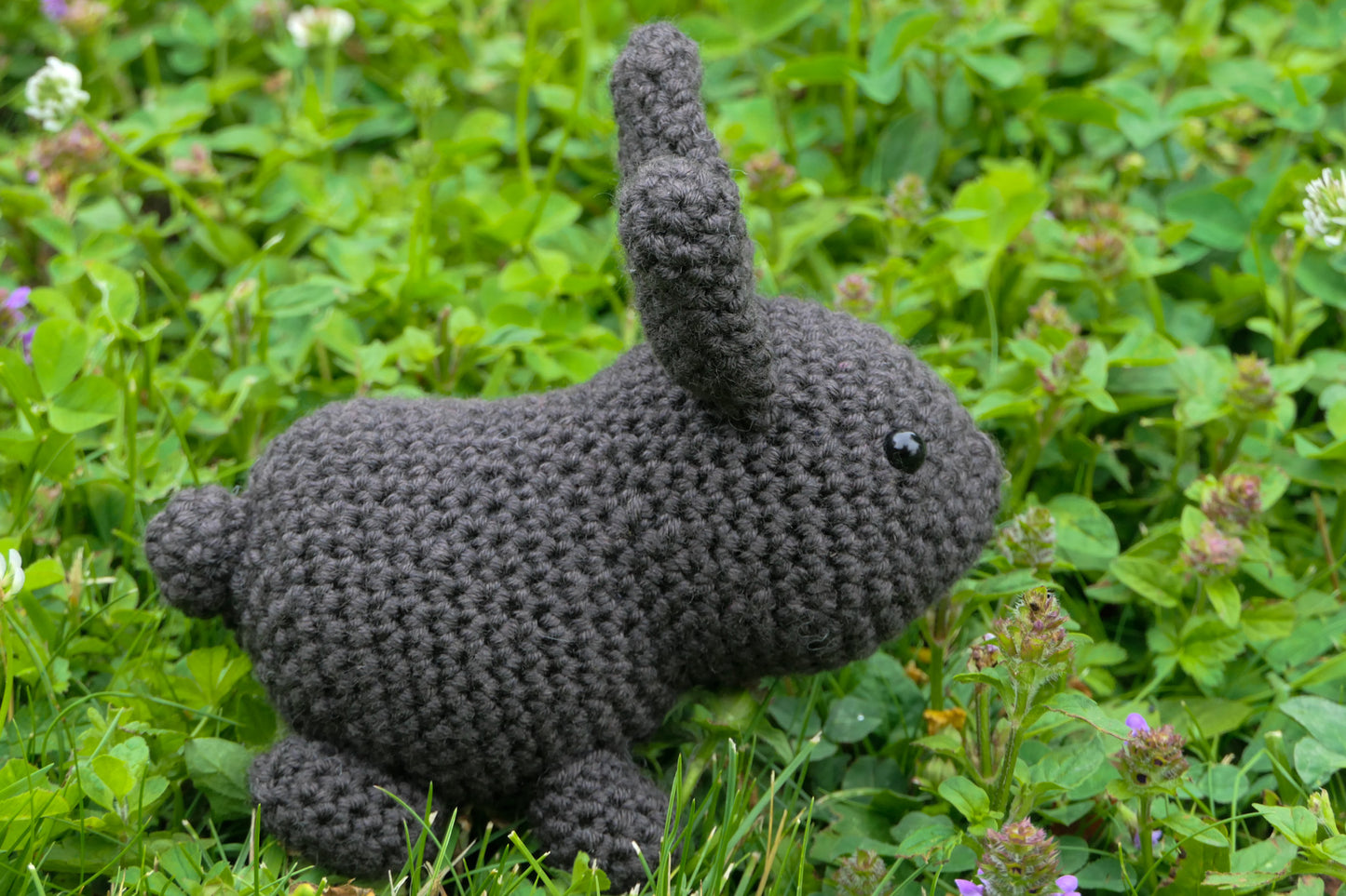 Crocheted bunny