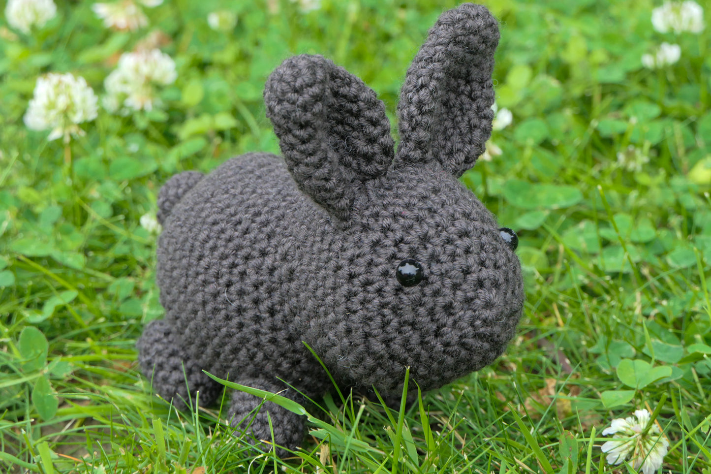 Crocheted bunny