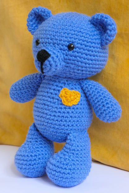 Crocheted bear