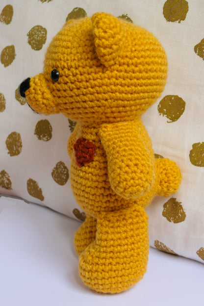 Crocheted bear