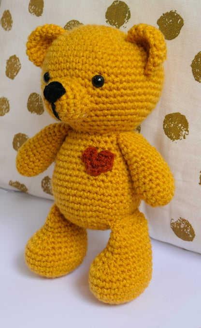 Crocheted bear